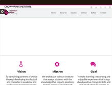 Tablet Screenshot of crownways.com